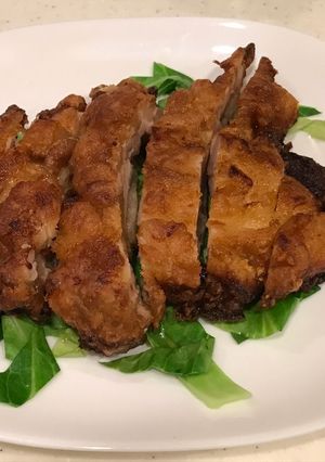 鶏もも肉のニンニク醤油、山賊焼き！-レシピのメイン写真