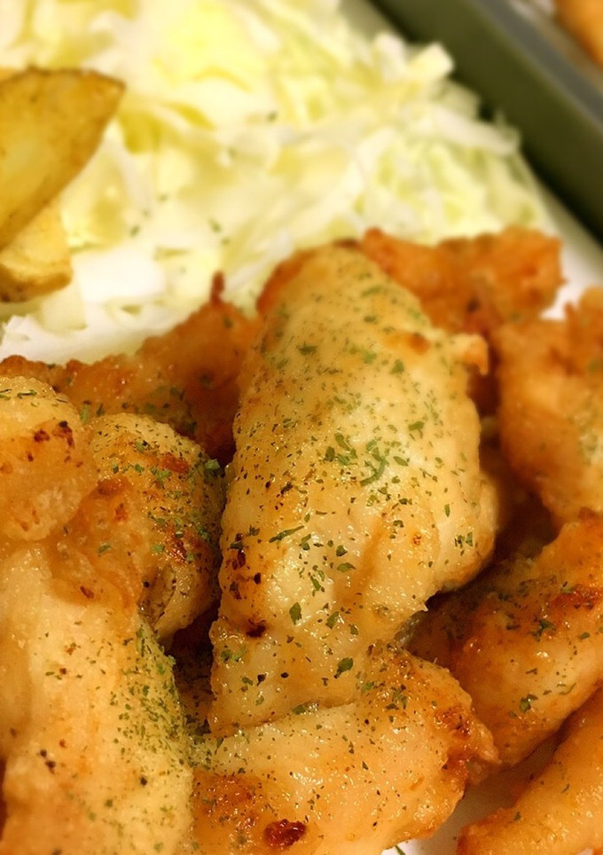 ササミ唐揚げ〜筋も残さず食べましょう〜-レシピのメイン写真