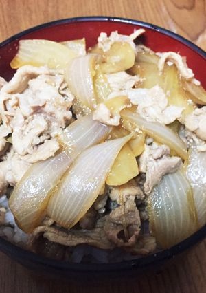 バカうんめ～タレかつ丼タレで作る豚丼-レシピのメイン写真