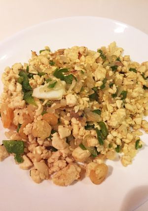 【糖質制限】木綿豆腐でシーフードピラフ♡-レシピのメイン写真