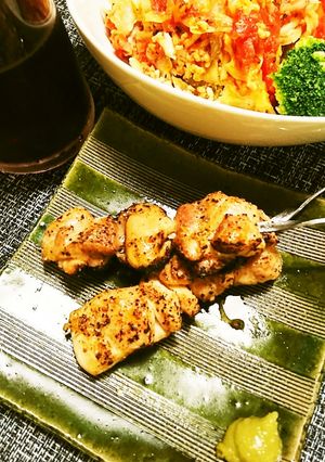 鶏モモわさ❤-レシピのメイン写真