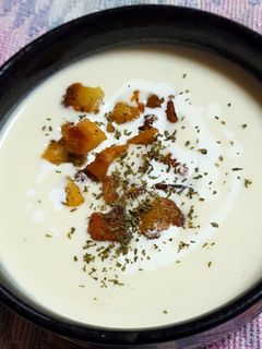 ジャガイモと玉ねぎのスープ-レシピのメイン写真