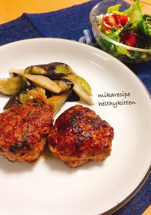 さっぱり青じそ和風ハンバーグ-レシピのメイン写真