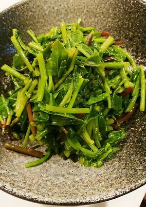 つるむらさきの簡単ナムル-レシピのメイン写真