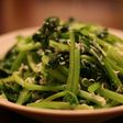 小松菜とじゃこのごま油炒め