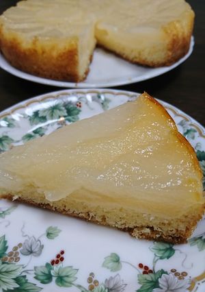 甘くて幸せ♪梨のケーキ-レシピのメイン写真