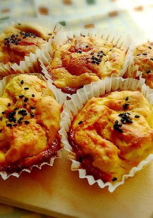 ほぼ薩摩芋で出来ているカップケーキ♪-レシピのメイン写真