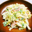 簡単☆白菜とカニかまコールスロー風サラダ
