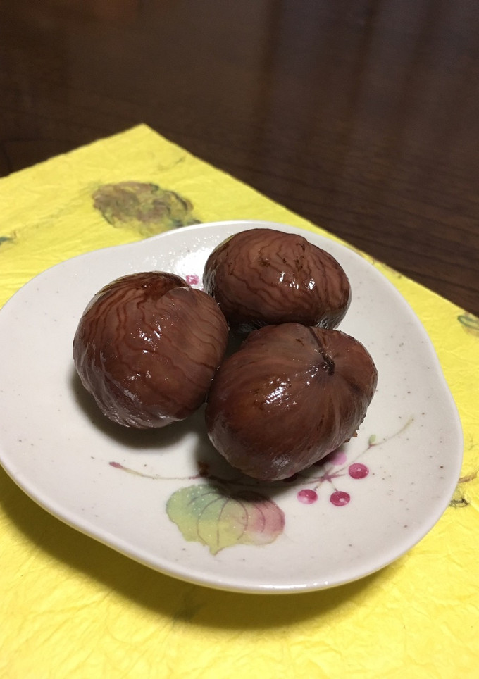 栗の渋皮煮-レシピのメイン写真