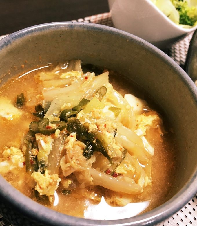 残ったキムチで!簡単!本格的スンドゥブ♪-レシピのメイン写真
