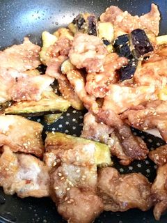 豚肉とナスのカリジュワ甘辛炒め-レシピのメイン写真
