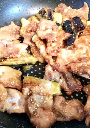 豚肉とナスのカリジュワ甘辛炒め-レシピのメイン写真