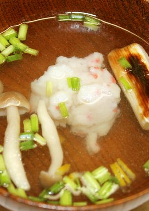 簡単！しめじと焼きネギのお吸い物-レシピのメイン写真