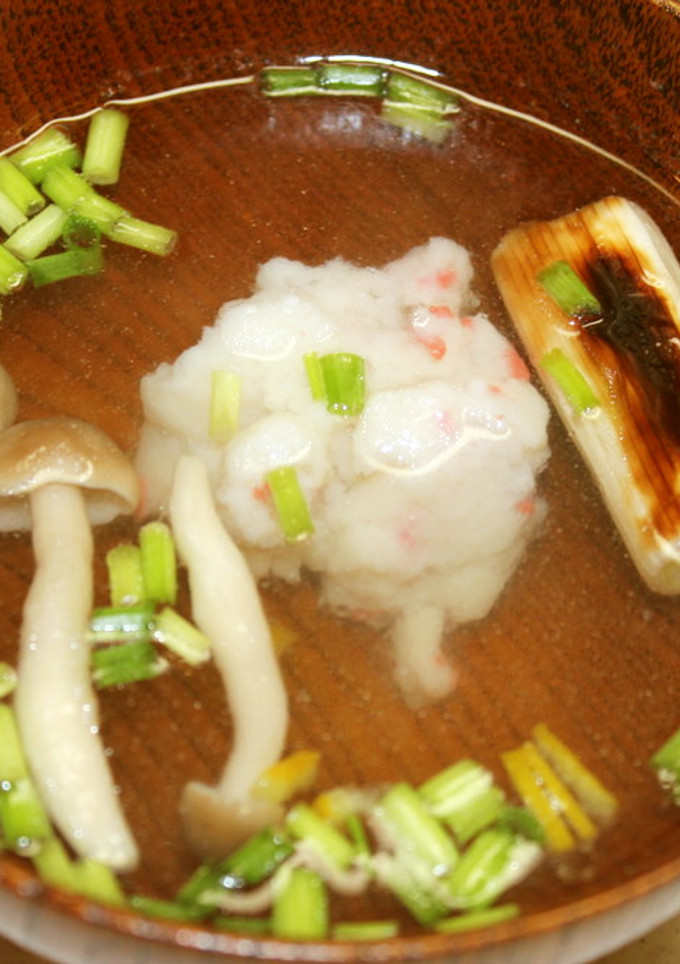 簡単！しめじと焼きネギのお吸い物-レシピのメイン写真