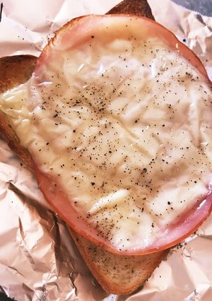 ハムチーズハニートースト-レシピのメイン写真