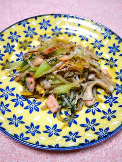 簡単!銀鮭ともやしの檸檬バター醤油炒め-レシピのメイン写真