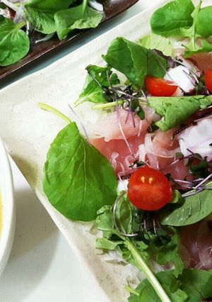カルパッチョ～カボスドレッシング編～-レシピのメイン写真