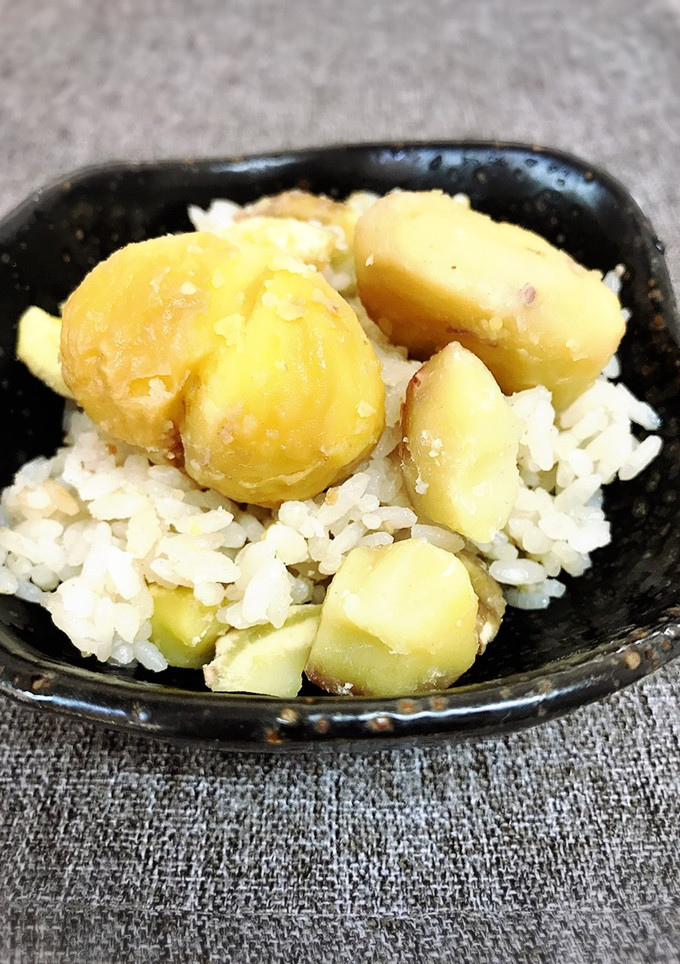 栗！栗ご飯！栗いっぱい！-レシピのメイン写真