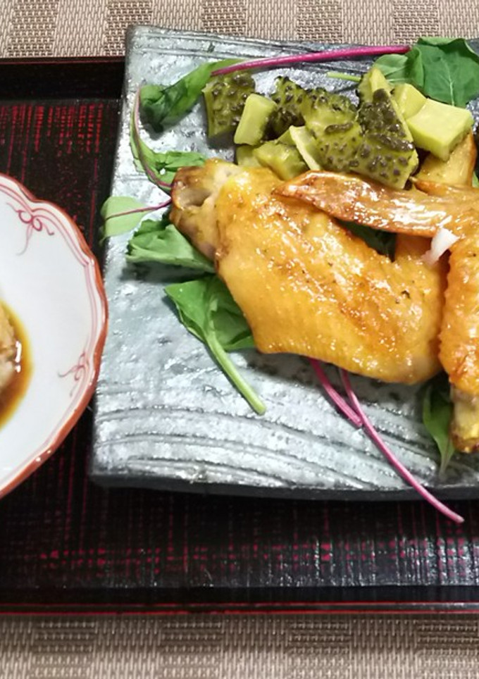 手羽先の燻香焼き-レシピのメイン写真