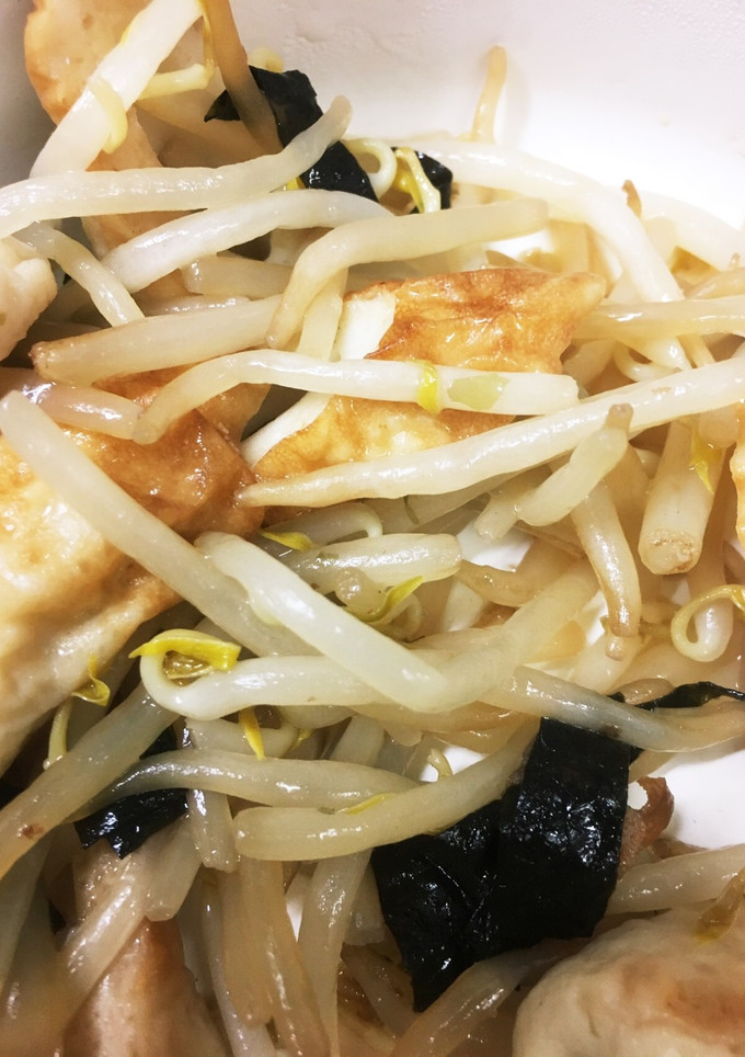 もやしとちくわの炒め物♪磯の香り-レシピのメイン写真