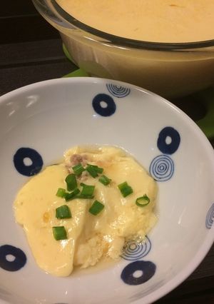 豚ひき肉の中華風卵蒸し-レシピのメイン写真