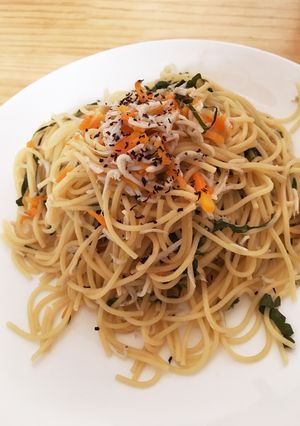 簡単時短な、しらすと大葉のパスタ-レシピのメイン写真