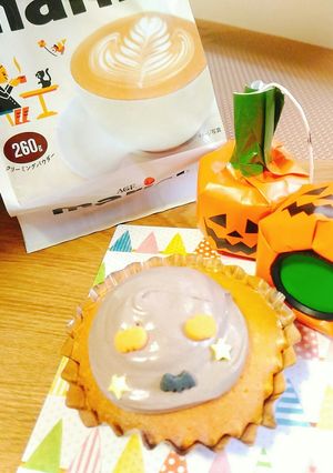 ホイップマリームで♪ハロウィンおばけ-レシピのメイン写真