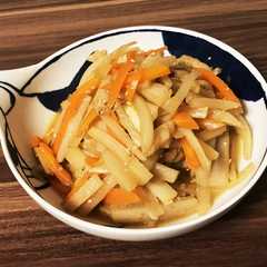 รูปของ 簡単おかず☆大根の皮の炒め煮
