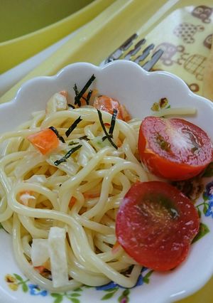 調味料２つで絶品⁉サラダスパゲティ-レシピのメイン写真
