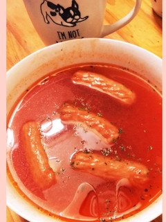 即席5分でミネストローネ風スープ-レシピのメイン写真
