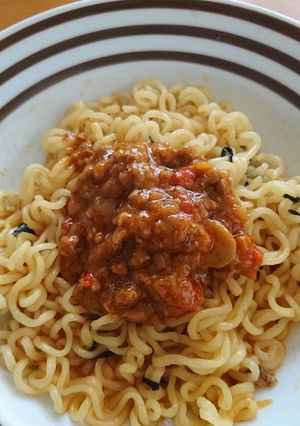 キーマ辛ラーメン-レシピのメイン写真