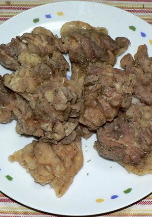 鶏もも肉の米粉揚げ、ローズマリー風味-レシピのメイン写真