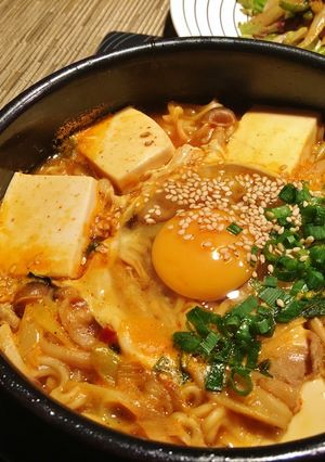 おうち韓国☆スンドゥブ味噌チゲ辛ラーメン-レシピのメイン写真