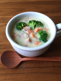 さつまいもの豆乳米粉シチュースープ-レシピのメイン写真