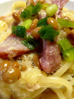 あっというまの納豆スパ!-レシピのメイン写真