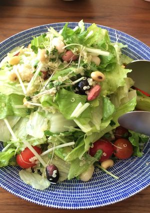 キヌアと豆の塩麹サラダ-レシピのメイン写真