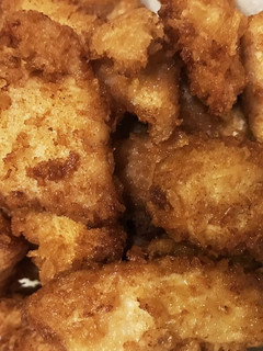 簡単★鶏むね肉の一口トンカツ風★-レシピのメイン写真