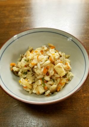 余った白ご飯で★胃に優しい炊き込みご飯-レシピのメイン写真