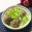 レンジで☆つみれとキャベツのほっこり煮