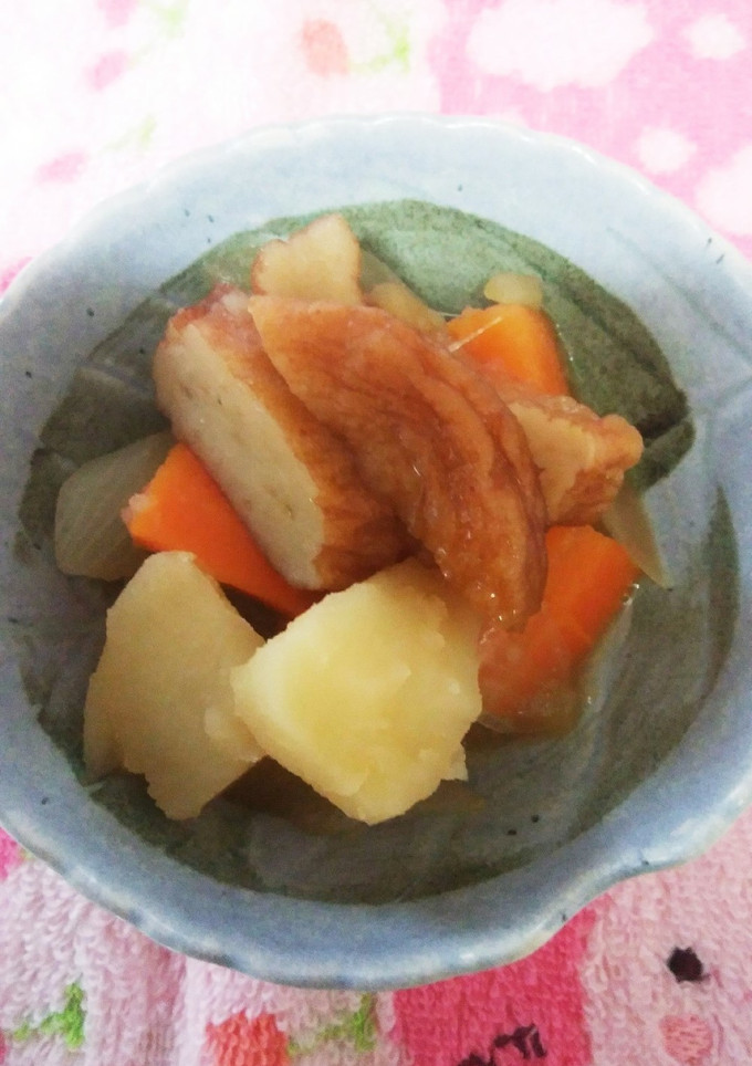 しっかり味♪さつま揚げと根菜の煮物-レシピのメイン写真