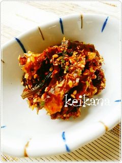 だしをとった後の昆布&鰹節+生姜の佃煮♪-レシピのメイン写真