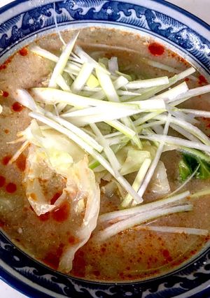 白滝で豆乳野菜味噌ラーメン!-レシピのメイン写真