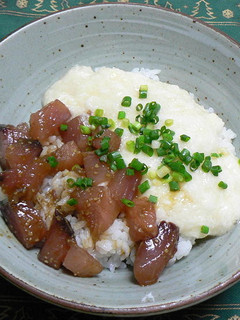 漬けマグロの山かけ丼-レシピのメイン写真