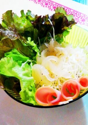 エゴマの酢玉ねぎ【手抜シリーズ】-レシピのメイン写真