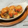 イワシのくるくる大葉チーズ!トマト焼き!
