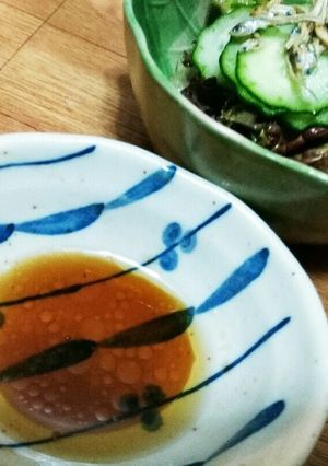 メープルドレッシングのごまじゃこサラダ-レシピのメイン写真
