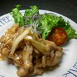 豚肉と長ネギの梅ソテー