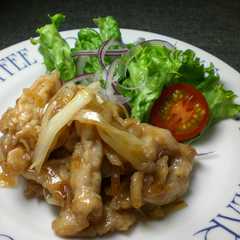 รูปของ 豚肉と長ネギの梅ソテー