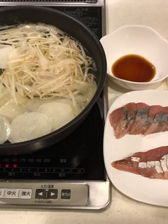 こんぶ茶の出汁で食べる、ぶりしゃぶ!-レシピのメイン写真