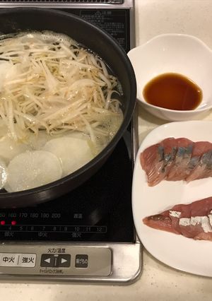 こんぶ茶の出汁で食べる、ぶりしゃぶ！-レシピのメイン写真